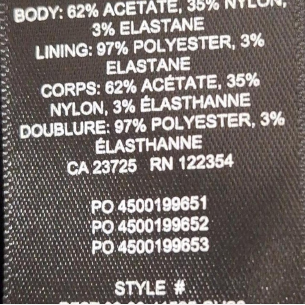 Sunday Best Satin Dress black - size 2 - Picture 4 of 4